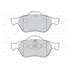 4 plaquettes de frein avant Valeo First 301026