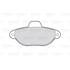 4 plaquettes de frein avant Valeo First 301012
