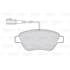 4 plaquettes de frein avant Valeo First 301426