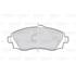 4 plaquettes de frein avant Valeo First 301456