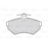 4 plaquettes de frein avant Valeo First 301330