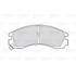 4 plaquettes de frein avant Valeo First 301517