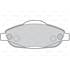 4 plaquettes de frein avant Valeo First 302215