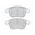 4 plaquettes de frein avant Valeo First 302099
