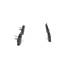 4 plaquettes de frein avant Bosch BP1408