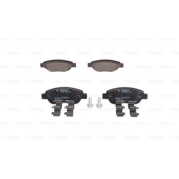 4 plaquettes de frein avant Bosch BP975