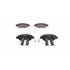 4 plaquettes de frein avant Bosch BP975