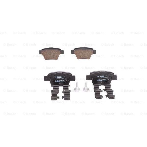 4 plaquettes de frein arrière Bosch BP1009