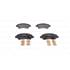 4 plaquettes de frein arrière Bosch BP1020