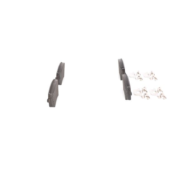 4 plaquettes de frein arrière Bosch BP1126