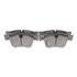 4 plaquettes de frein avant Bosch BP1691