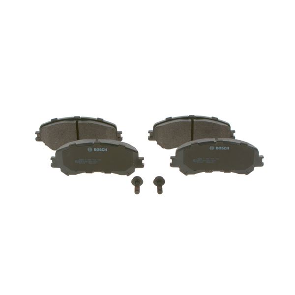 4 plaquettes de frein avant Bosch BP1737