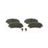4 plaquettes de frein avant Bosch BP1737