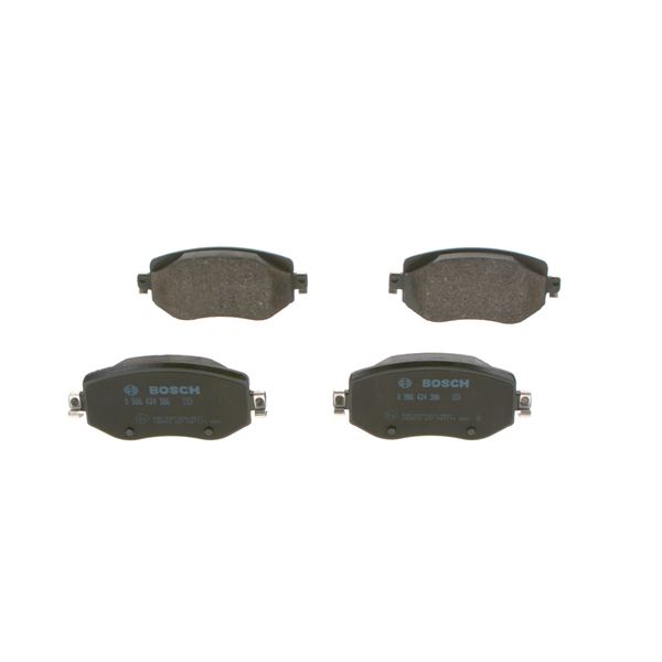 4 plaquettes de frein avant Bosch BP2350