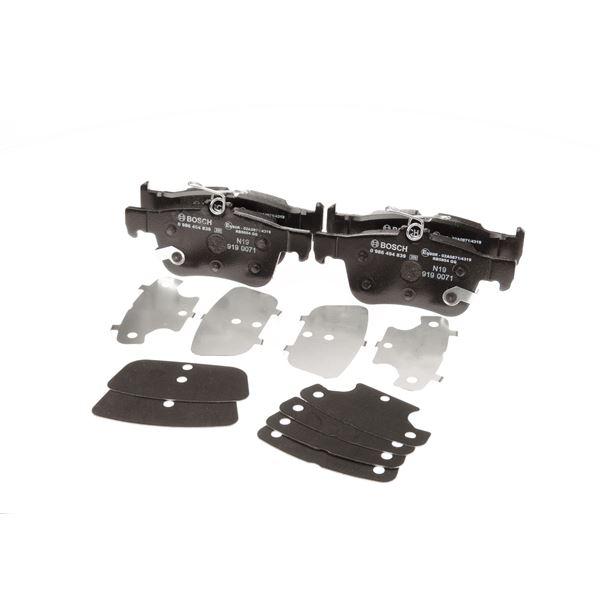 4 plaquettes de frein arrière Bosch BP2013