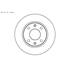 2 disques de frein avant SBS 201926