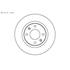 2 disques de frein avant SBS 201929