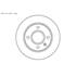 2 disques de frein avant SBS 202528