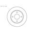 2 disques de frein avant SBS 202543
