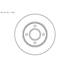 2 disques de frein avant SBS 202549