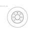 2 disques de frein avant SBS 203606