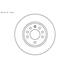 2 disques de frein avant SBS 203630