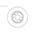2 disques de frein avant SBS 203720