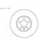 2 disques de frein avant SBS 204759