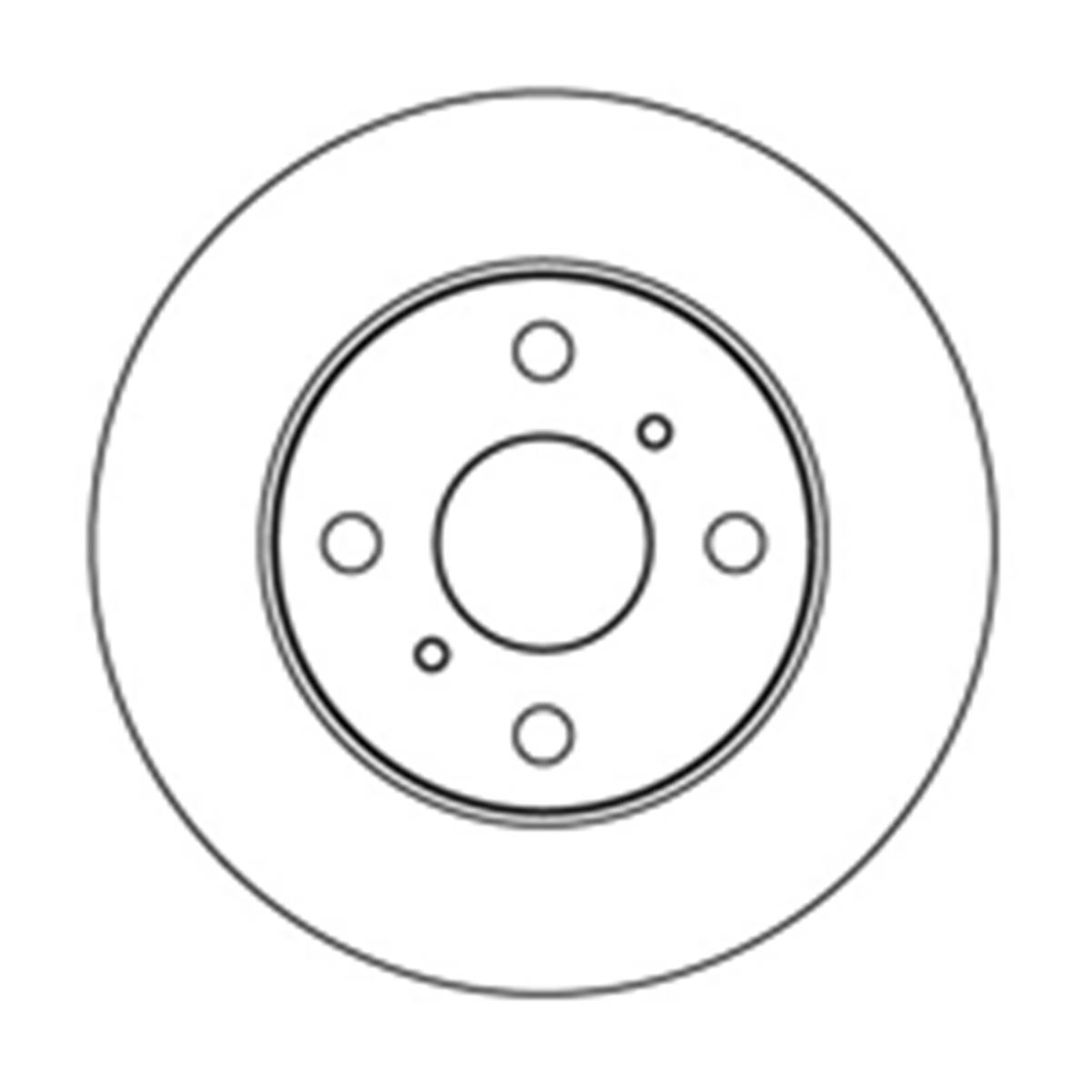 Disques de frein (2 pièces) Avant Sbs 204565