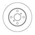 2 disques de frein avant SBS 204565