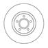 2 disques de frein avant SBS 204849