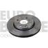 2 disques de frein avant Eurobrake 58152045102