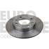 2 disques de frein arrière Eurobrake 5815203722