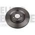 2 disques de frein avant Eurobrake 5815201955