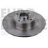 1 disque à roulement arrière Eurobrake 5815203965