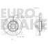 2 disques de frein avant Eurobrake 5815205214