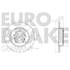 2 disques de frein arrière Eurobrake 202291