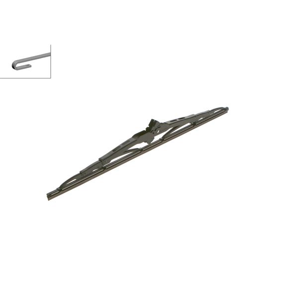 1 balai d'essuie-glace Bosch 121P
