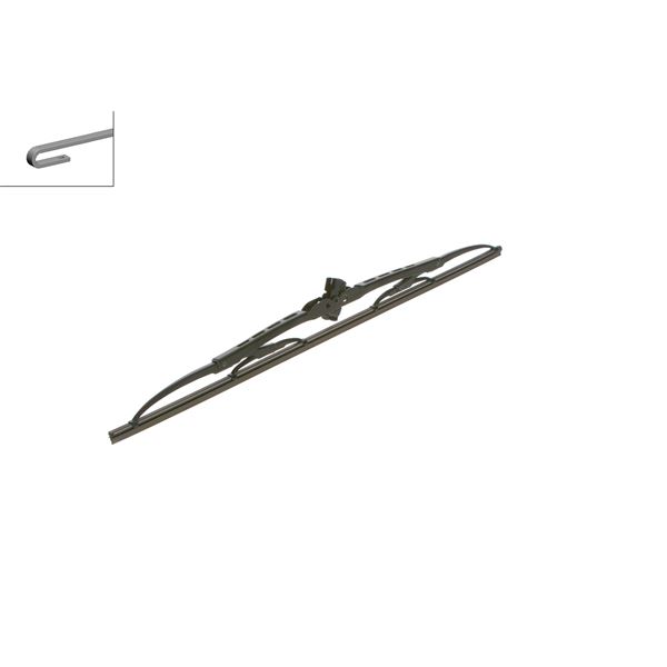 1 balai d'essuie-glace Bosch 142P