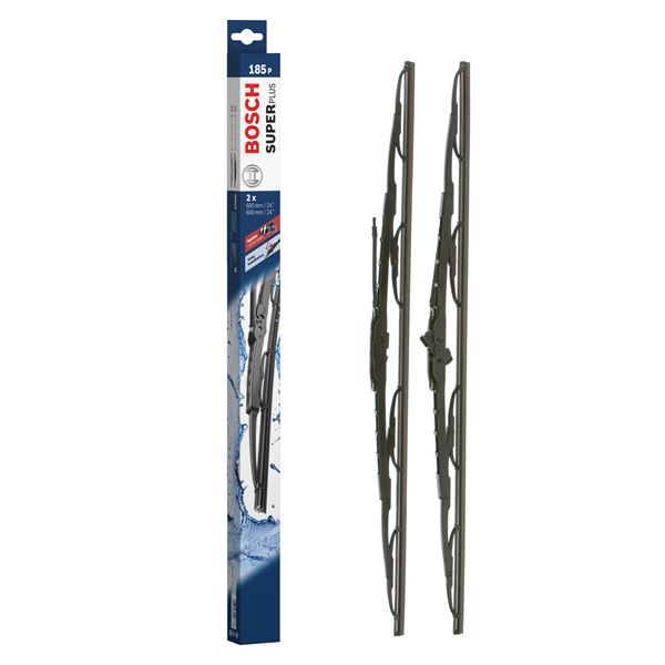 2 balais d'essuie-glace Bosch 185P