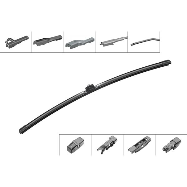 1 balai d'essuie-glace Bosch 356V