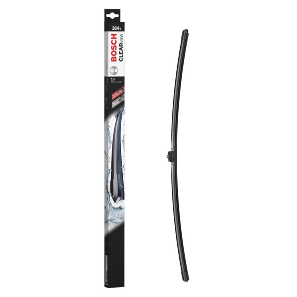 Balai D'essuie-glace Bosch ICON - Technologie ClearMax 365 Et DynamicFit - Performance Silencieuse Et Sans Traces - Compatible Bras Crochet 9x3 Et 9x4 Mm