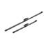 2 balais d'essuie-glace Bosch 451V