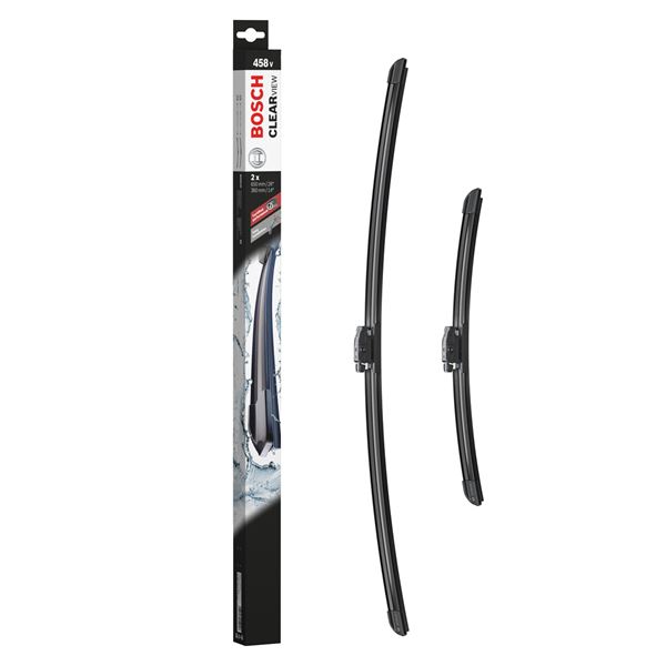 2 balais d'essuie-glace Bosch 458V