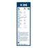 1 balai d'essuie-glace Bosch H306