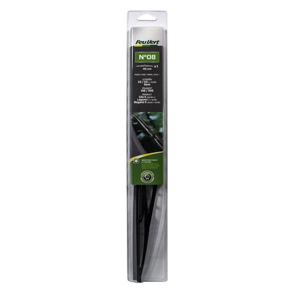 1 balai d'essuie-glace Feu Vert N°08