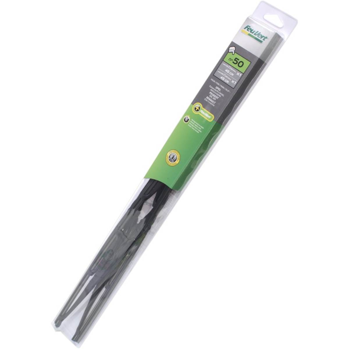 Balais d'essuie-glace (2 pièces) Feu Vert N°50