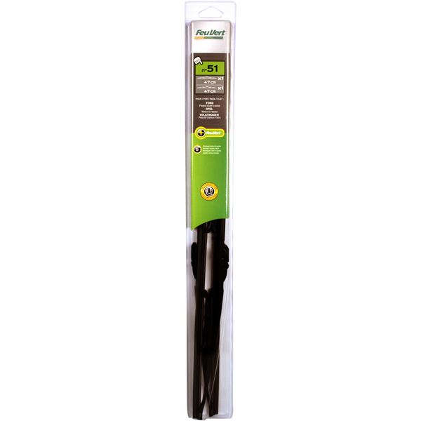 2 balais d'essuie-glace Feu Vert N°51