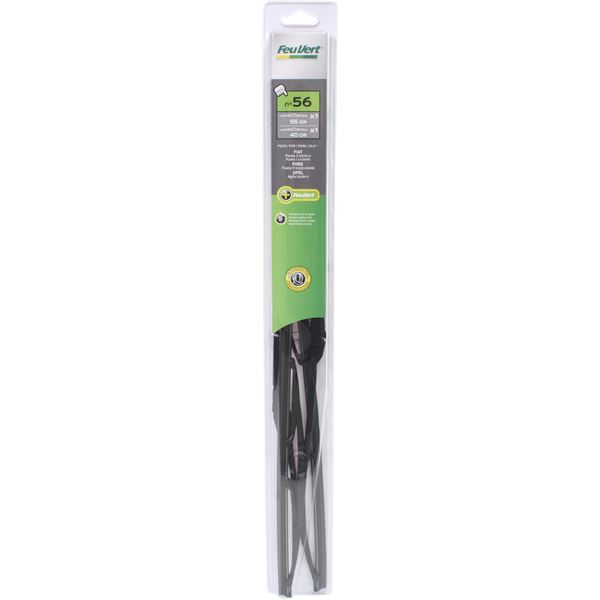 2 balais d'essuie-glace Feu Vert N°56