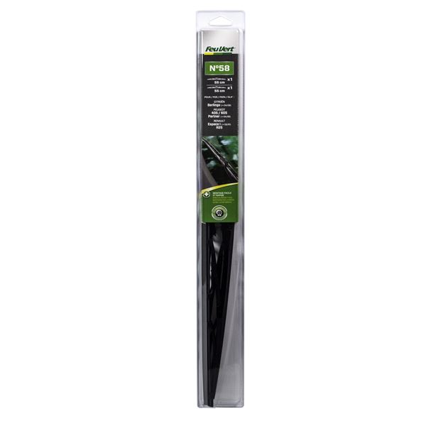 2 balais d'essuie-glace Feu Vert N°58